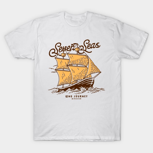 Seven Seas T-Shirt by Hodrn